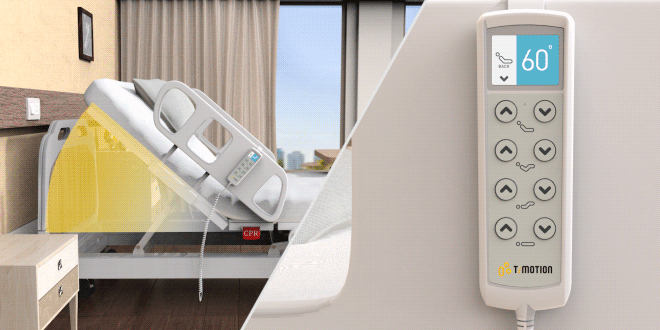 智能的移动方式-医院病床电动推杆系统