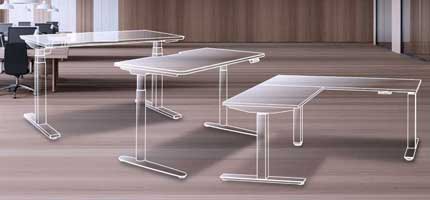 可升降辧公桌能带来更安全的工作环境