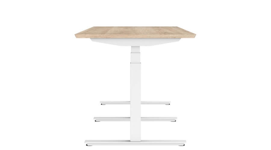 【TEK12系列】会议用长矩形三脚电动升降桌框 - 堤摩讯