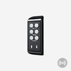 The TH3 has six buttons, and comes in black or grey