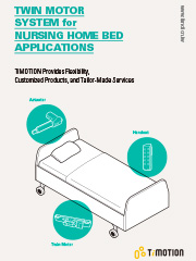 疗养病床电动推杆解决方案